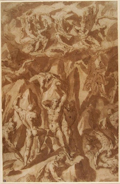 The Battle of the Gods and Giants by Hans Speckaert